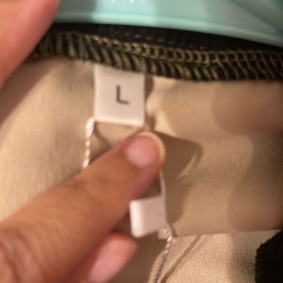 Green & Tan Spring Coat - Picture 3 of 3